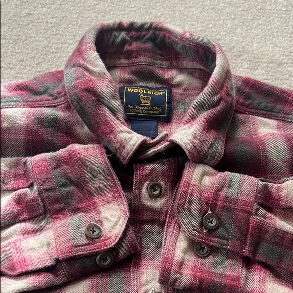 Woolrich Other - Woolrich Menswear Flannel Shirt Plaid Button Up Long Sleeve Outdoor